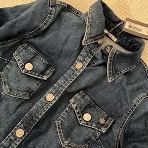 NWT Alexa Chung for AG mini denim dress